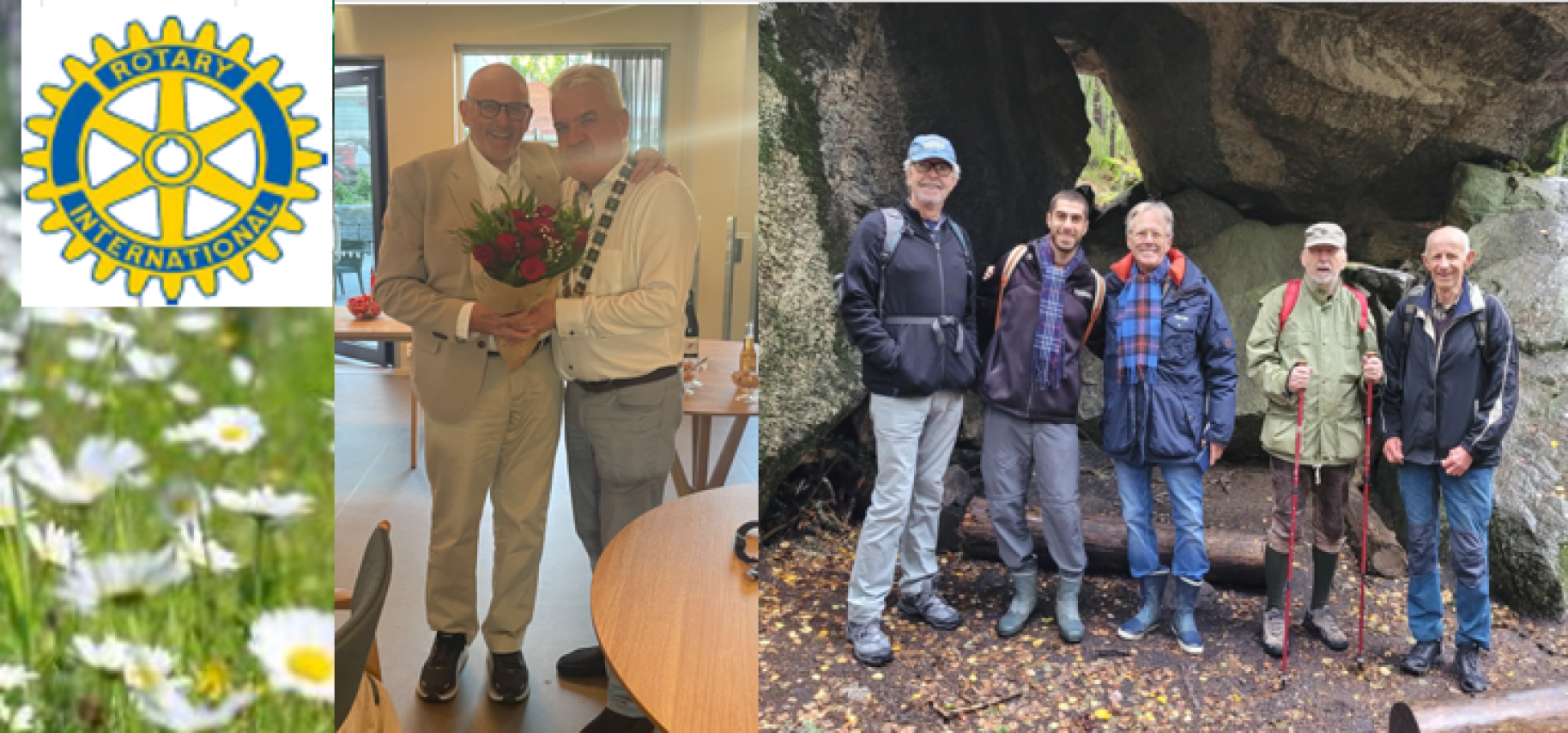 Presidentskifte og Velkommen til nytt Rotaryår